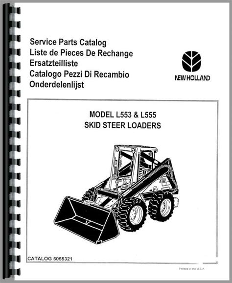 hew holland l553 skid steer service manual|new holland l550 skid steer.